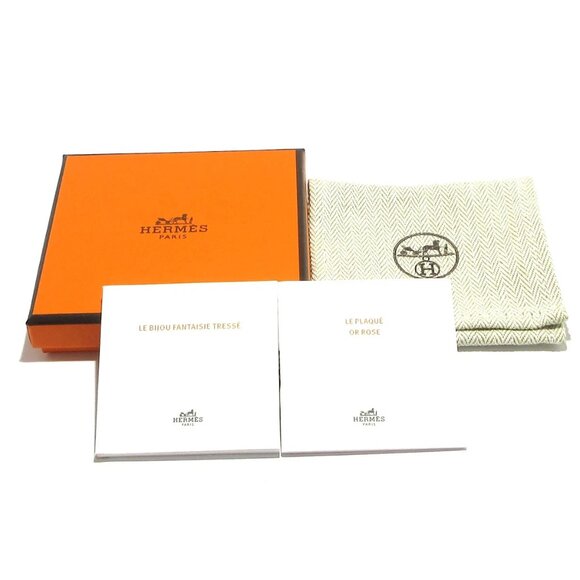 HERMES Luli Doubletour Khaki Gold Leather Hardware Bracelet bran586-101725 - Picture 6 of 6